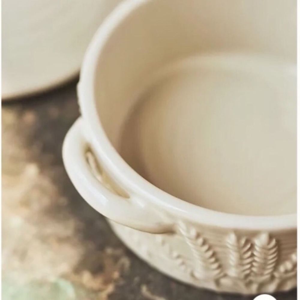 Anthropologie Mimi Thorisson Glazed Stoneware Baking Dish Cocotte NIB - Picture 2 of 10